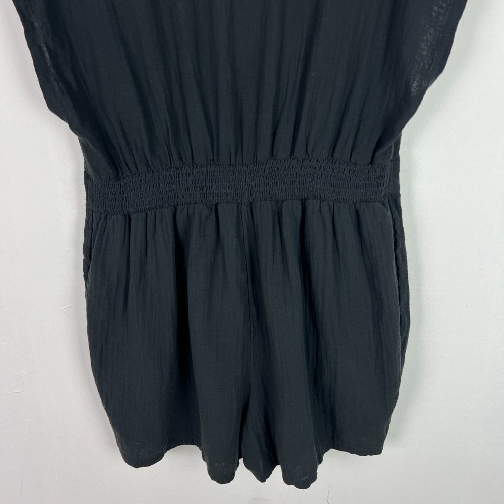 Universal Thread Navy Button-Front Romper - Picture 11 of 12
